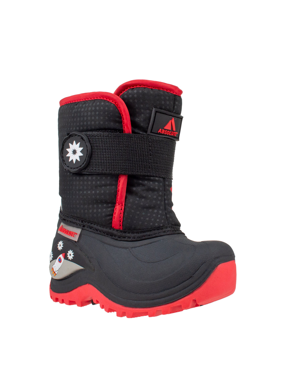 Toddler black red sterling 2 warm winter boot #color_black-red