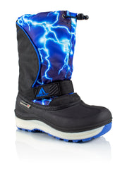 Youth Boy's Nebula 3 Lightning Blue Winter Waterproof Insulated Boot